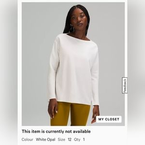 Back in Action Long Sleeves Pique